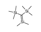 1,1-Dimethyl-2,2-bis(trimethylsilyl)-1-silaethen Structure