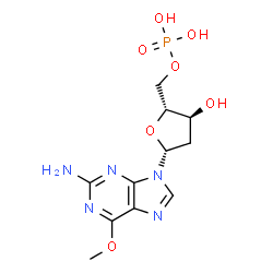 O(6)-methyldeoxyguanylic acid结构式