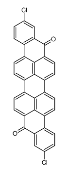 2,11-dichlorobenzo[rst]phenanthro[10,1,2-cde]pentaphene-9,18-dione Structure