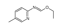 ethyl N-(5-methylpyridin-2-yl)methanimidate结构式