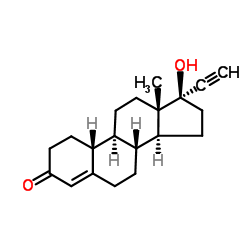 炔诺酮结构式