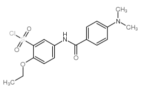 5-(4-二甲基氨基苄胺)-2-乙氧基苯磺酰氯图片