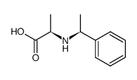 ((S)-1-phenylethyl)-D-alanine结构式