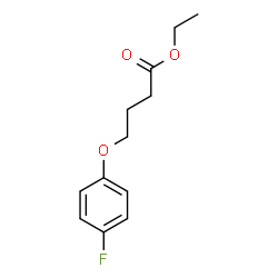 4-(4-Fluorophenoxy)butanoic acid ethyl ester Structure