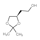 (R)-4-(2-羟乙基)-2,2-二甲基-1,3-二氧戊环结构式