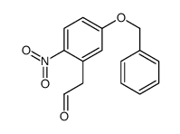 [5-(Benzyloxy)-2-nitrophenyl]acetaldehyde Structure