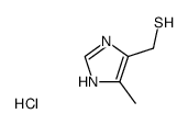 5-methyl-4-mercaptomethylimidazole hydrochloride Structure