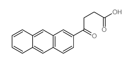 4-anthracen-2-yl-4-oxo-butanoic acid structure