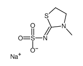 sodium,(NE)-N-(3-methyl-1,3-thiazolidin-2-ylidene)sulfamate Structure