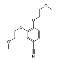 3,4-Bis(2-methoxyethoxy)benzonitrile structure