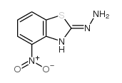 2(3H)-Benzothiazolone,4-nitro-,hydrazone(9CI)结构式