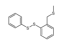 1-(2-((methylthio)methyl)phenyl)-2-phenyldisulfane Structure