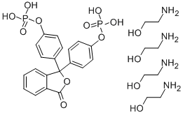 2-HYDROXYETHYLAMINE PHENOLPHTHALEIN DIPHOSPHATE picture