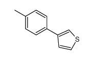 3-(4-Methylphenyl)thiophene Structure