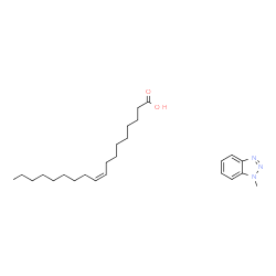 Oleic acid, compound with methyl-1H-benzotriazole (1:1) picture