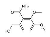 6-hydroxymethyl-2,3-dimethoxy-benzoic acid amide结构式