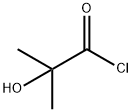 Propanoyl chloride, 2-hydroxy-2-Methyl-结构式