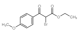 ETHYL 2-BROMO-3-(4-METHOXYPHENYL)-3-OXO-PROPANOATE Structure