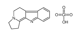 1,2,3,5,6,11-hexahydroindolizino[8,7-b]indol-4-ium,perchlorate结构式