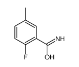 2-Fluoro-5-methylbenzamide结构式