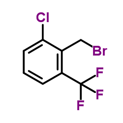 2-Chloro-6-(trifluoromethyl)benzyl bromide Structure