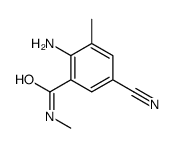 2-Amino-5-cyano-N,3-dimethylbenzamide picture