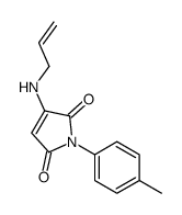 1-(4-methylphenyl)-3-(prop-2-enylamino)pyrrole-2,5-dione结构式