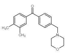 3,4-DIMETHYL-4'-MORPHOLINOMETHYL BENZOPHENONE图片