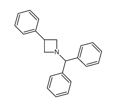 1-二苯甲基-3-苯基氮杂环丁烷图片