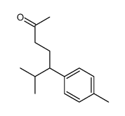 6-methyl-5-(4-methylphenyl)heptan-2-one结构式