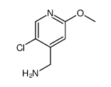 (5-chloro-2-methoxypyridin-4-yl)methanamine结构式