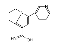 3-pyridin-3-yl-6,7-dihydro-5H-pyrrolizine-1-carboxamide Structure