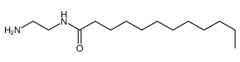 N-(2-aminoethyl)dodecanamide structure