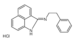 N-(2-phenylethyl)benzo[cd]indol-2-amine,hydrochloride Structure