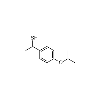 1-(4-Isopropoxyphenyl)ethane-1-thiol Structure