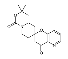 1-Boc-4'-oxo-spiro[piperidine-4,2'-oxane[3,2-b]Py]结构式