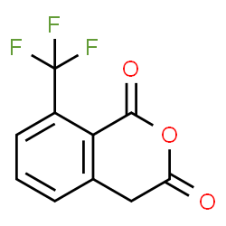 8-TRIFLUOROMETHYL-ISOCHROMAN-1,3-DIONE structure