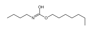 heptyl N-butylcarbamate Structure