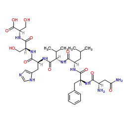 Amylin (14-20) (human) trifluoroacetate salt结构式