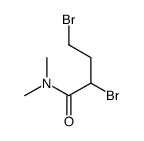 2,4-dibromo-N,N-dimethylbutanamide Structure