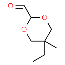 1,3-Dioxane-2-carboxaldehyde, 5-ethyl-5-methyl- (9CI)结构式