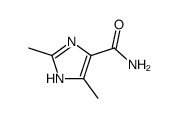 1H-Imidazole-4-carboxamide,2,5-dimethyl-(9CI) structure