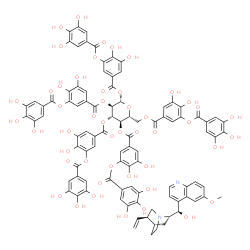 quinine tannate structure