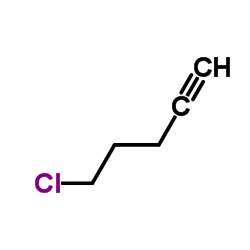 5-Chloro-1-pentyne Structure