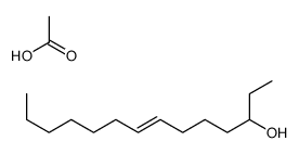 acetic acid,tetradec-7-en-3-ol结构式