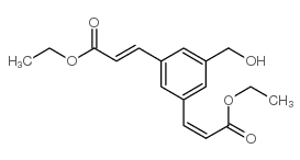 3,3-5-(羟基甲基)-1,3-亚苯基双(2-丙酸)二乙酯结构式