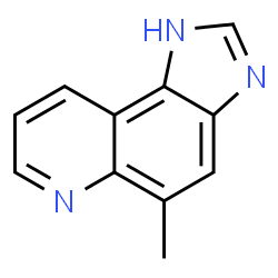 1H-Imidazo[4,5-f]quinoline,5-methyl-(9CI)结构式