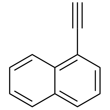 1-乙炔基萘结构式