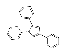 1H-Pyrrole,1,2,4-triphenyl-结构式