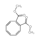 1,3,5,7-Cyclooctatetraene-1,2-dicarboxylicacid, 1,2-dimethyl ester结构式